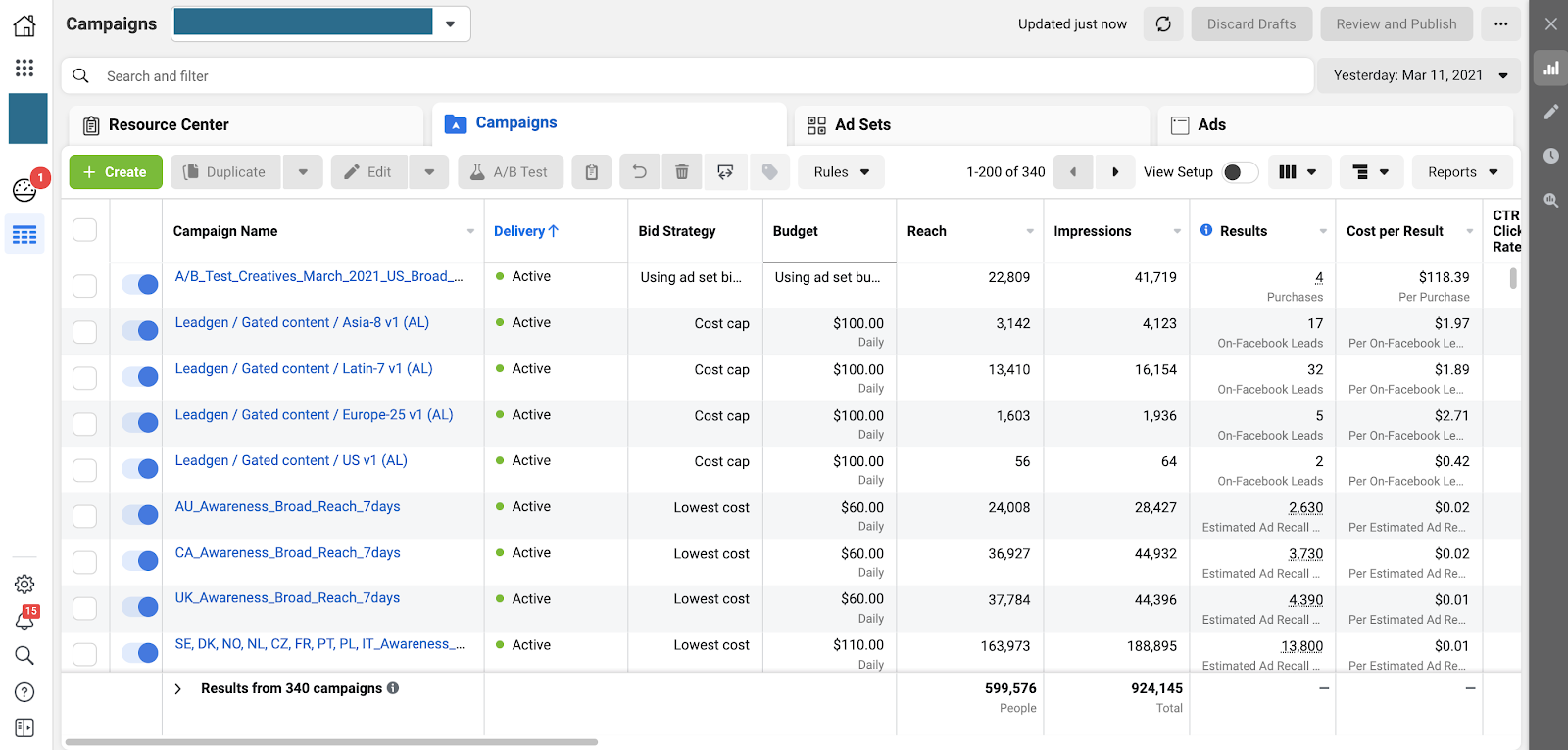 Facebook Ads Manager for managing campaigns 4 Your campaign results inside Facebook Ads Manager
