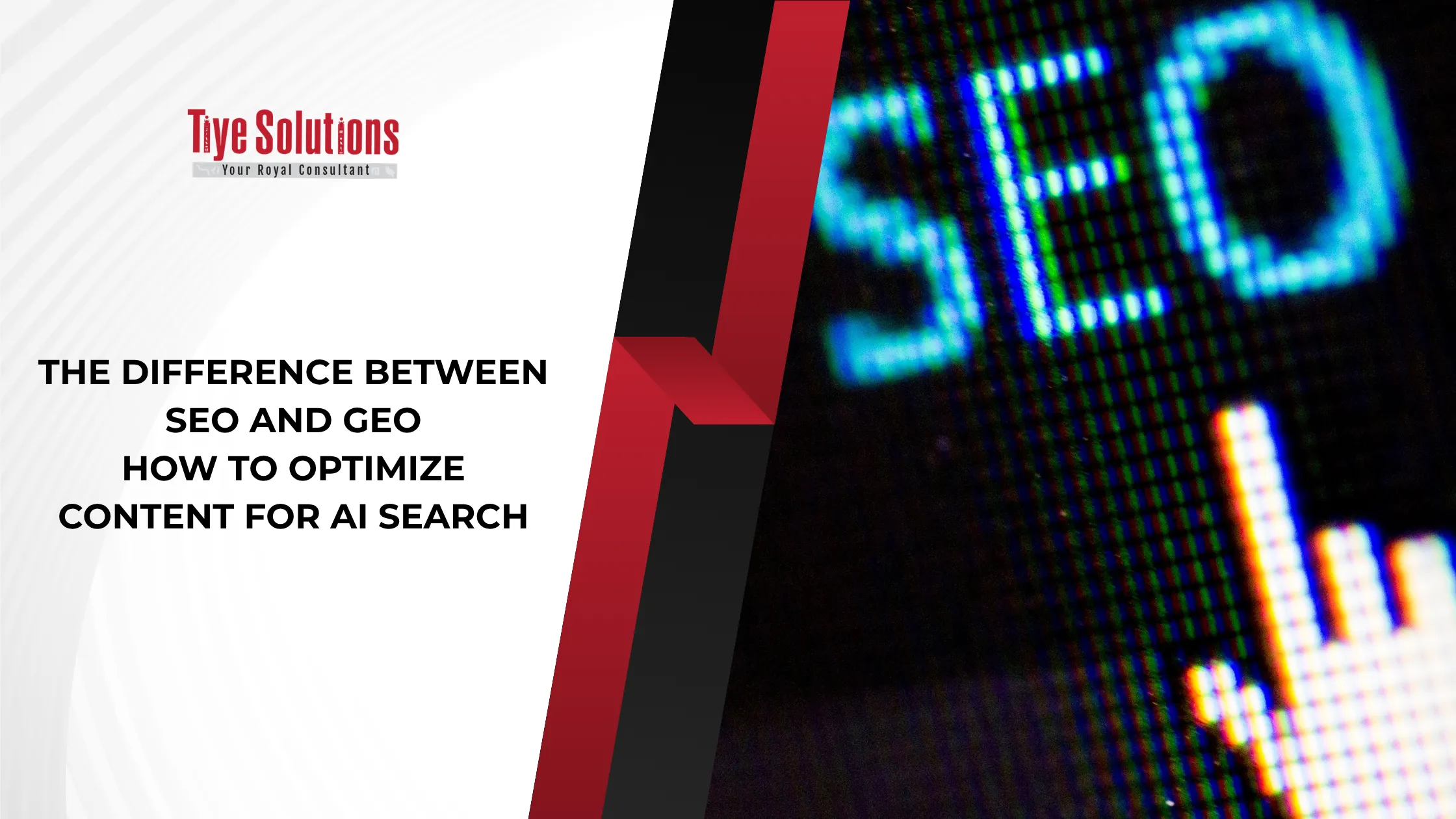 Home 26 The Difference Between SEO and GEO: How to Optimize Content for AI Search